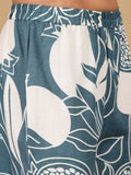 Varanga Women Round Neck Bold Print Kurta Set