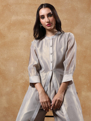 Varanga Women Solid Straight Kurta with Palazzo