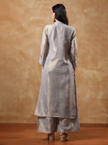 Varanga Women Solid Straight Kurta with Palazzo