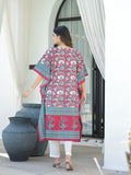 Varanga Women Ethnic Floral Printed Kaftan with Trouser