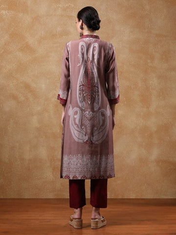 KSUT Women Paisley Printed Kurta With Trouser