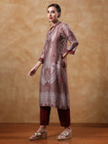 Varanga Women Paisley Printed Kurta With Trouser