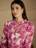 Varanga Women Graceful Beige Kurta Set Featuring Gota Patti Detailing, Paired With Solid Trousers