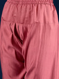 Varanga Kurta With Pearl Detailing, Paired With  Farsi Salwar.