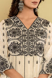 Varanga Women Thread Embroidered Anarkali Kurta Paired With Bottom And Dupatta
