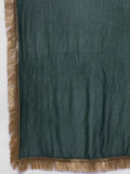 Varanga Women Green Mirror Embroidered Yoke A-Line  Kurta Paired With Bottom And Dupatta