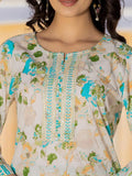 Varanga Women Floral Printed Round Neck Straight Kurta With Printed Bottom And Dupatta