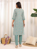 Varanga Women Ethnic Printed Kurta With Trousers & Dupatta