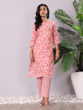 Varanga Women Ethnic Printed Kurta With Trouser & Dupatta