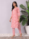 Varanga Women Ethnic Printed Kurta With Trouser & Dupatta