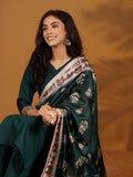 Varanga Women V Neck Kurta With Trouser And Printed Dupatta