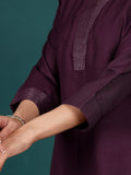 Varanga Women Zari Couching Detailed Kurta with Trouser & Dupatta