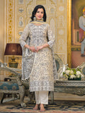 Varanga Women Floral & Paisely Printed Kurta With Trouser & Dupatta