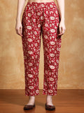 Varanga Women Floral Printed Regular Kurta with Trousers & with Dupatta