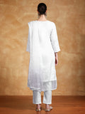 Floral Heavy Embroidered Kurta With Trouser & Dupatta