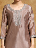 Varanga Women-Bead Work Kurta With Sharara And Dupatta