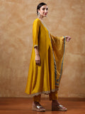 Varanga Women Yoke Design Regular Kurta with Trousers & with Dupatta