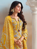 Floral Printed Kurta with Mirror Detailing Paired with Printed Trouser And Dupatta