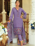 Varanga Women Floral Motif Thread Embroidered & Orangza Lace Detailed Kurta With Trouser & Dupatta