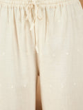 Varanga Women Kurta Set With Pin-Tucks Detailing And Overall Floral Motifs On Kurta And Dupatta