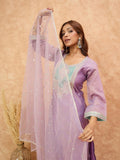 varanga Women Shimmer Kurta Set With Elegant Zari Embroidery, Paired With A Sequin-Detailed Net Dupatta.