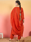 Varanga A Gracefully Beaded Yoke Kurta Paired With Solid Trousers And A Matching Dupatta
