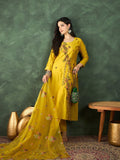 Varanga Hand-Embroidered Kurta Paired With Solid Ankle-Length Trousers And Dupatta