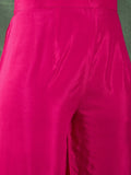 Varanga Kurta Embellished With Beads And Stones, Paired  Trousers And A Matching Bordered Dupatta .