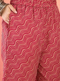 Varanga Kurta Set With Zari Yoke Embroidery, Printed Trousers, And Floral Dupatta