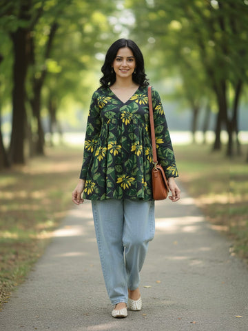 Shor Fusion Top Printed