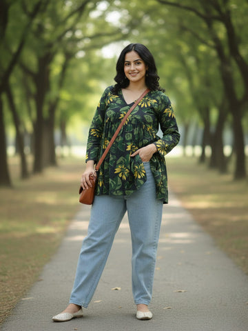 Shor Fusion Top Printed