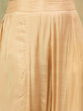 Varanga Women Ethnic Printed Mirror & Gota Embelished Kaftan With Dhoti Pants