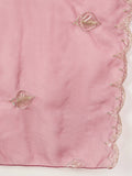 Varanga Women Zari & Sequin Embroidered Yoke Kurta With Trouser & Dupatta