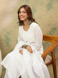 Varanga Women Ethnic Motifs Embroidered Regular Thread Work Kurta with Trousers & with Dupatta