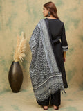 Thread Embroidered Kurta With Trouser & Dupatta