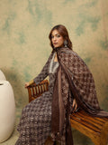 Geometric Printed V-Neck Kurta With Trouser & Dupatta