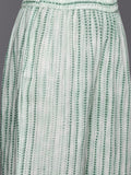 Varanga Women Green Floral Printed Pure Cotton Kurta with Trousers & With Dupatta