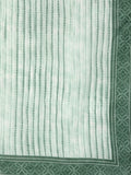 Varanga Women Green Floral Printed Pure Cotton Kurta with Trousers & With Dupatta