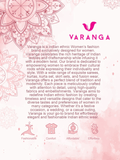 Varanga Women Mauve Embroidered Round Neck Co Ords Lhcod7217