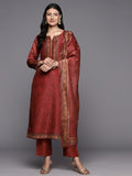 varanga-ethnic-motifs-printed-chanderi-silk-kurta-with-trousers-with-dupatta-1