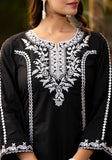 Varanga Ethnic Motif Thread Embroidered A-Line Kurta With Afghani Bottom & Dupatta