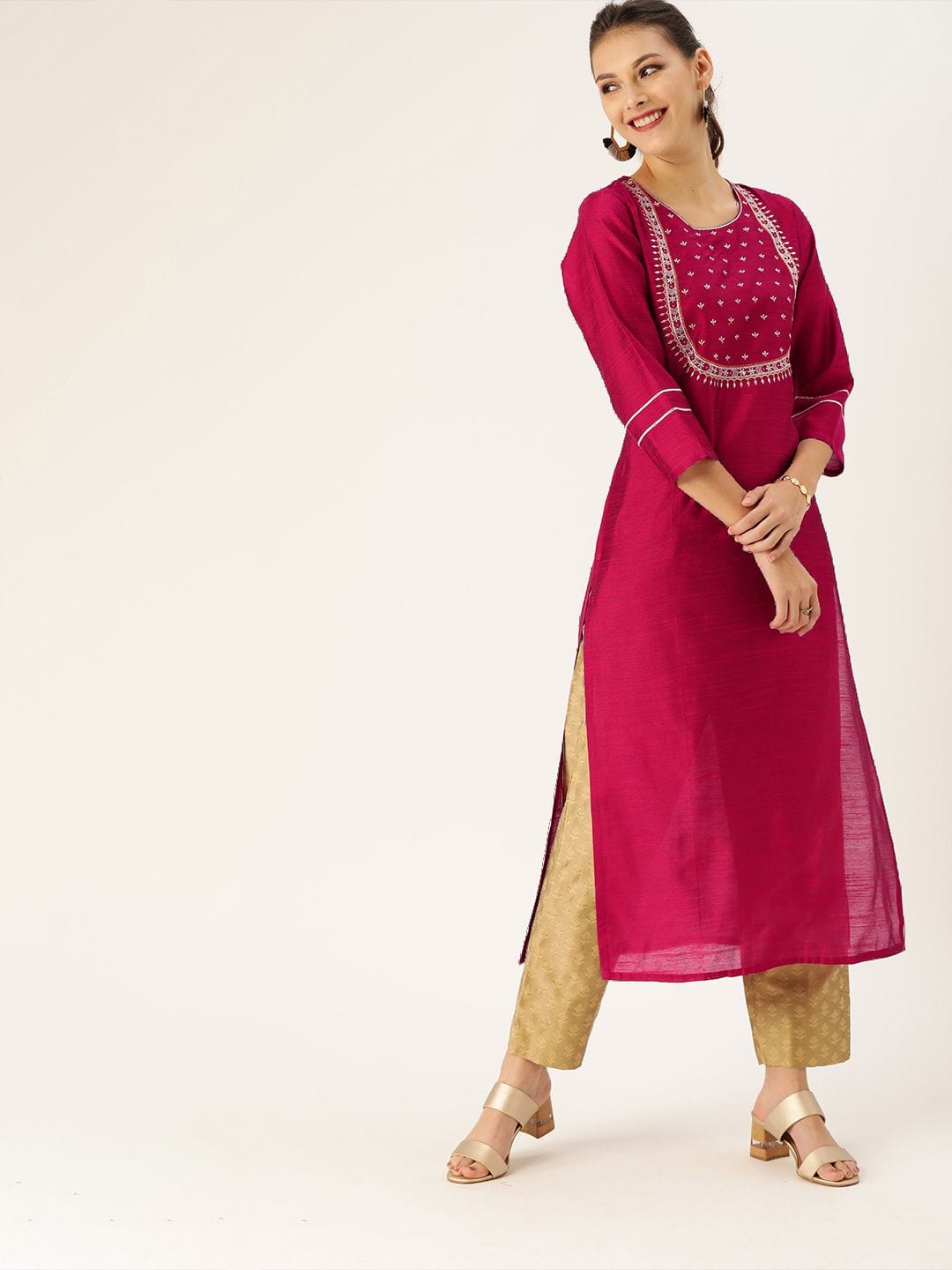 Buy Latest Designer Kurtis Online for Woman | Handloom, Cotton, Silk  Designer Kurtis Online - Sujatra – Page 8