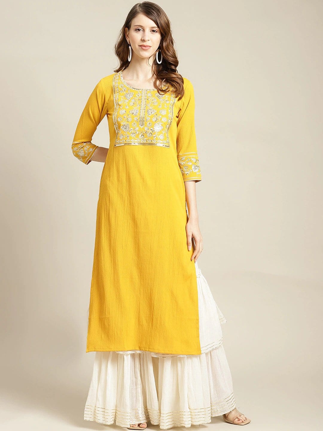 Mustard Yellow Lace Pom Special Occasion Dress